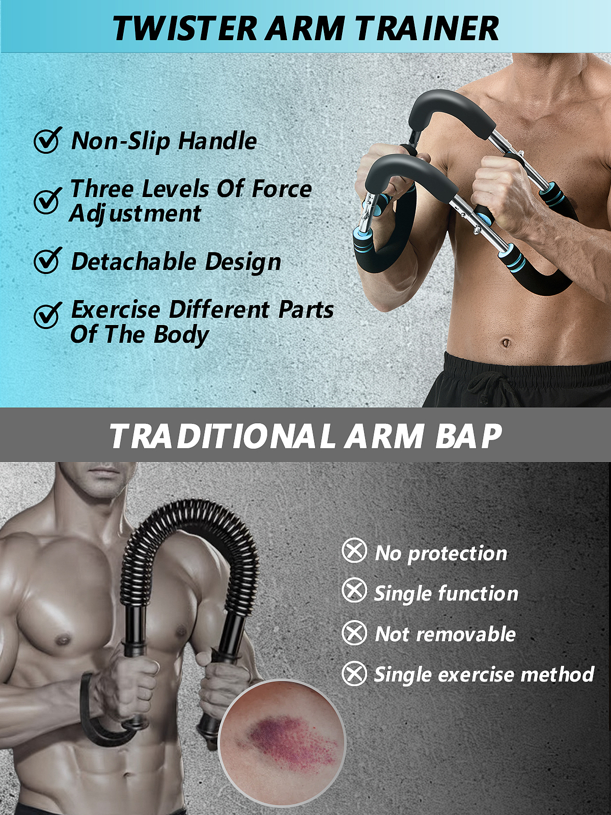 亚马逊套图设计-臂力器