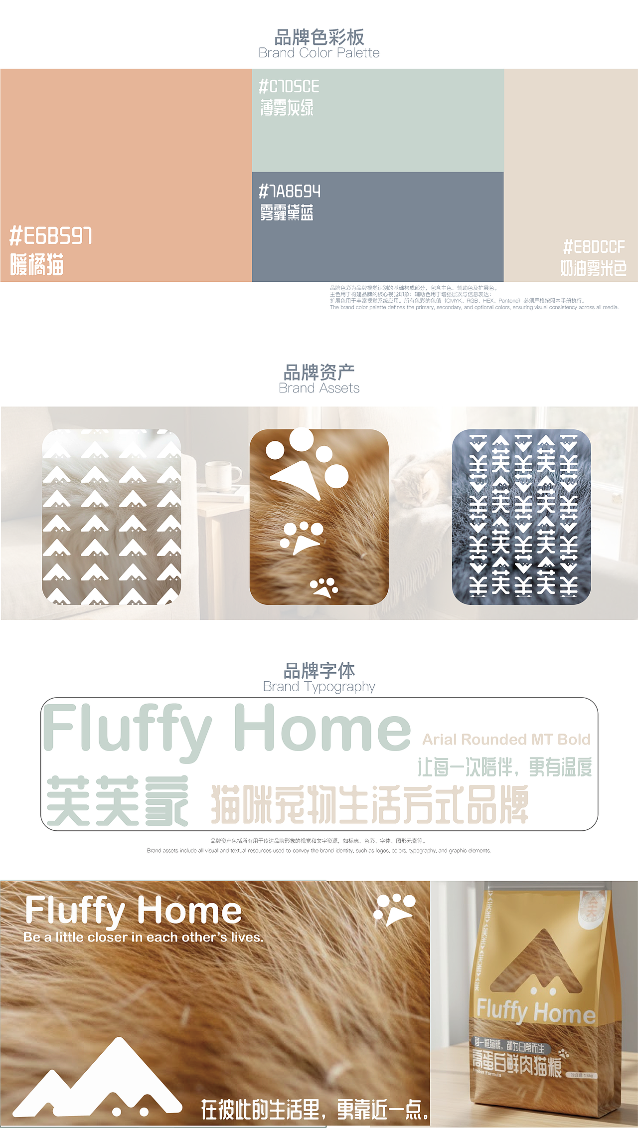 「Fluffy Home 芙芙家」宠物生活方式品牌（图ZMzk5NDE1MzQw） - 品牌 - 站酷设计师yedc原创素材 - 站酷ZCOOL