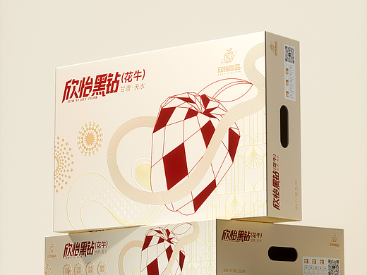 花牛苹果包装设计 | 跨省合作甘肃水果企业