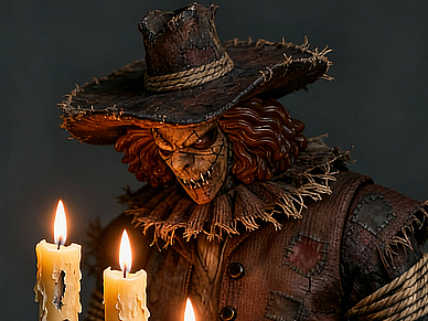 《第五人格》游戏皮肤设计-稻草人小丑