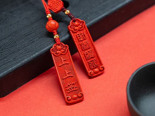 朱砂上上签产品摄影修图