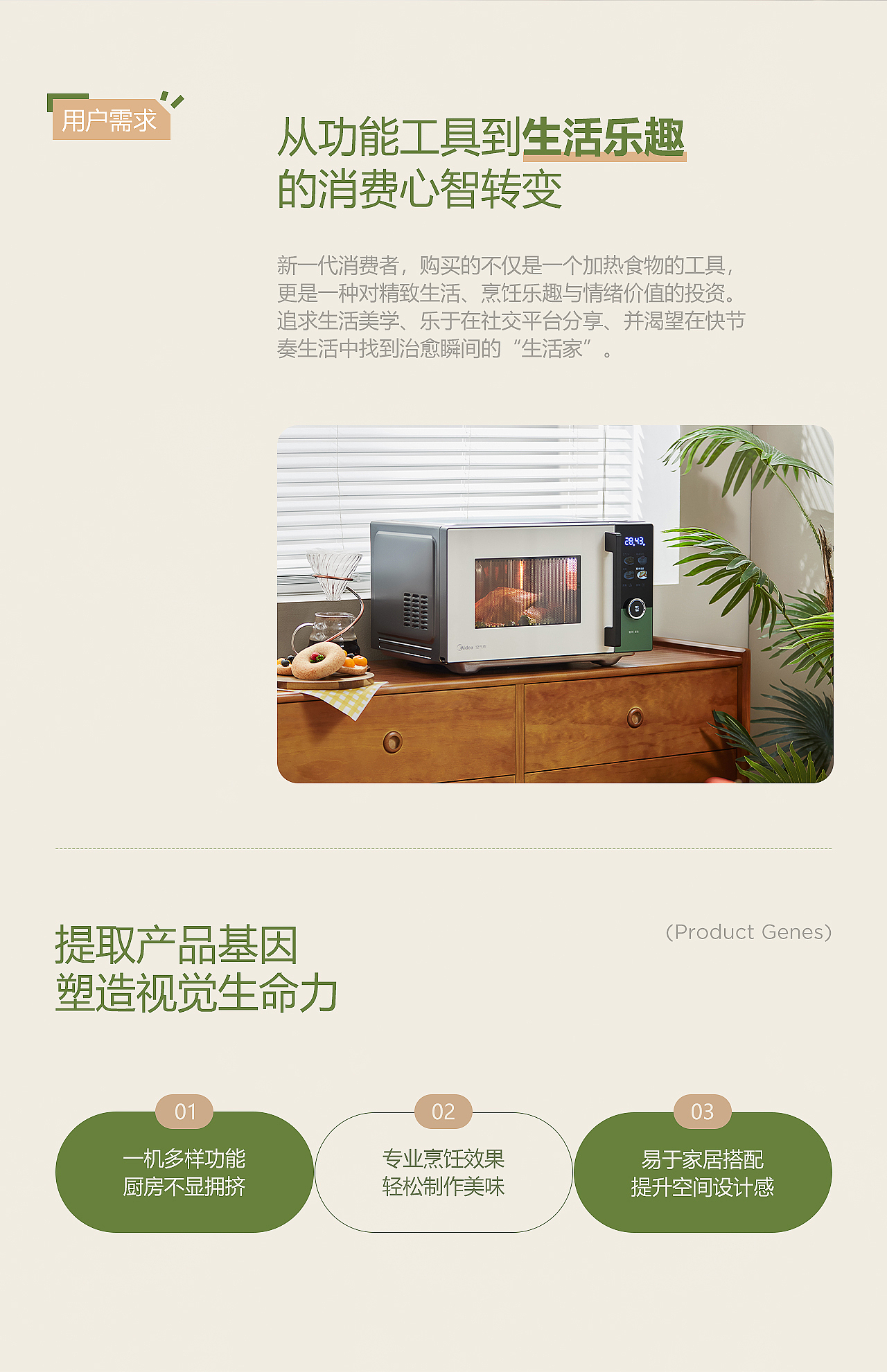 [美的] 寻味微波炉全案设计分享