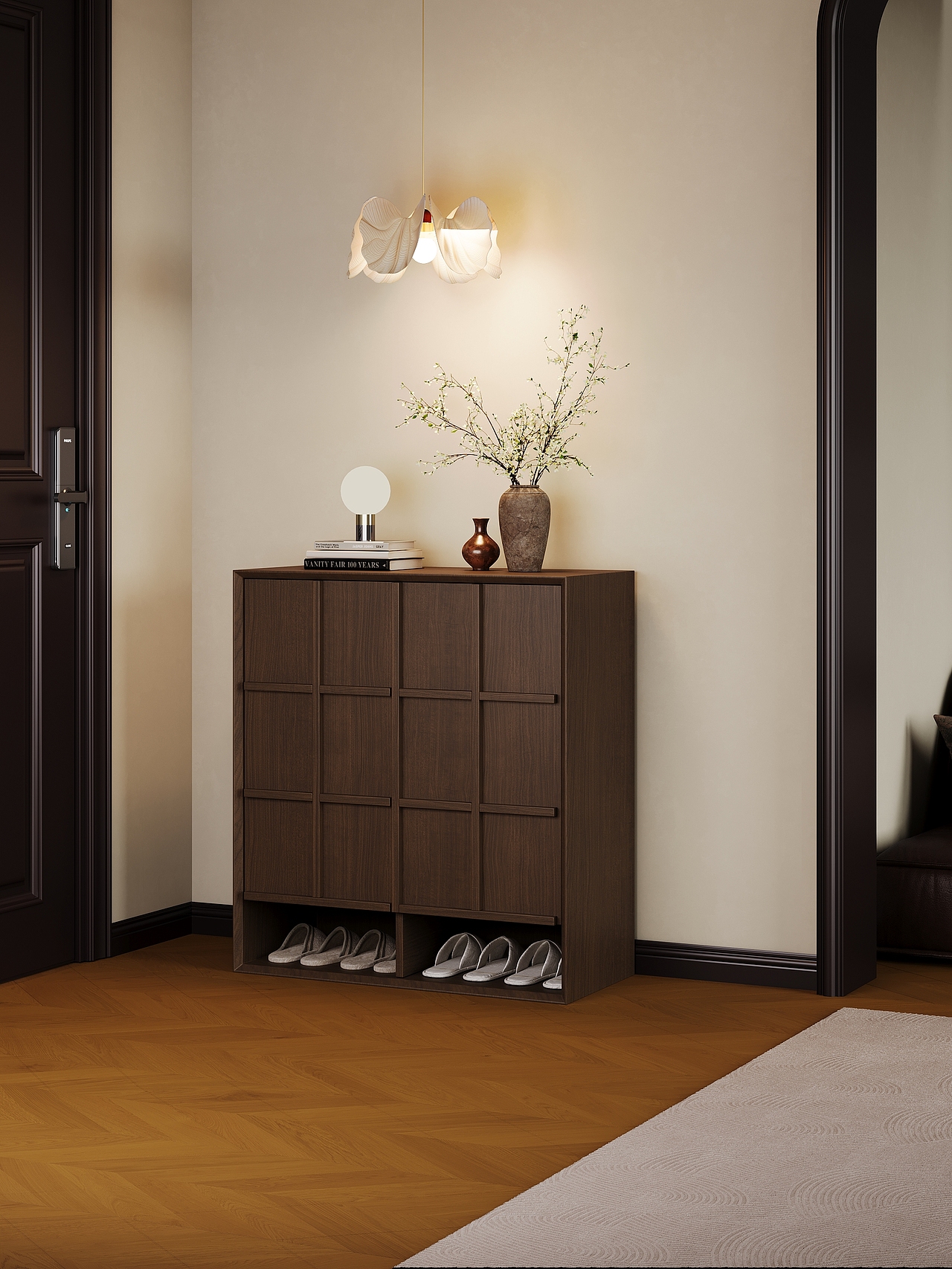 家具效果图|鞋柜