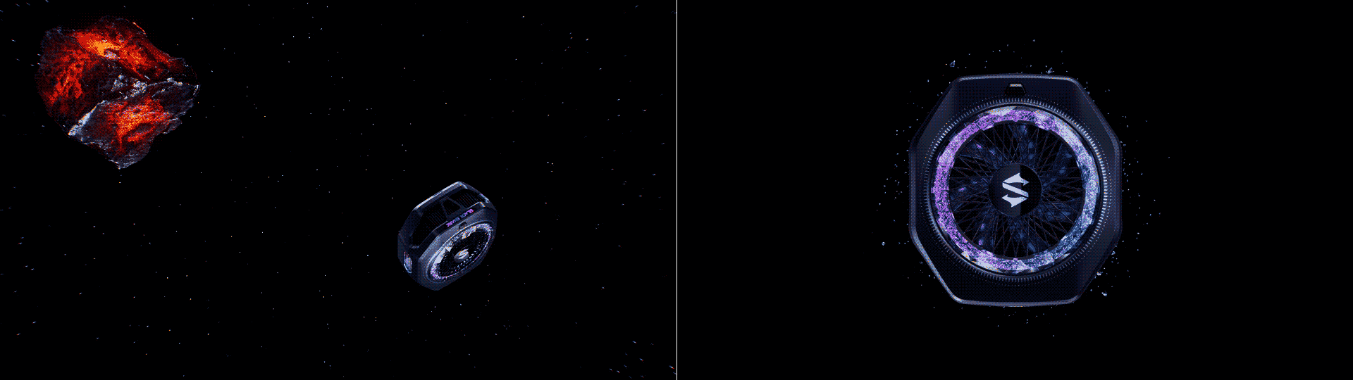 C4D作品手机散热器三维产品CG动画制作案例