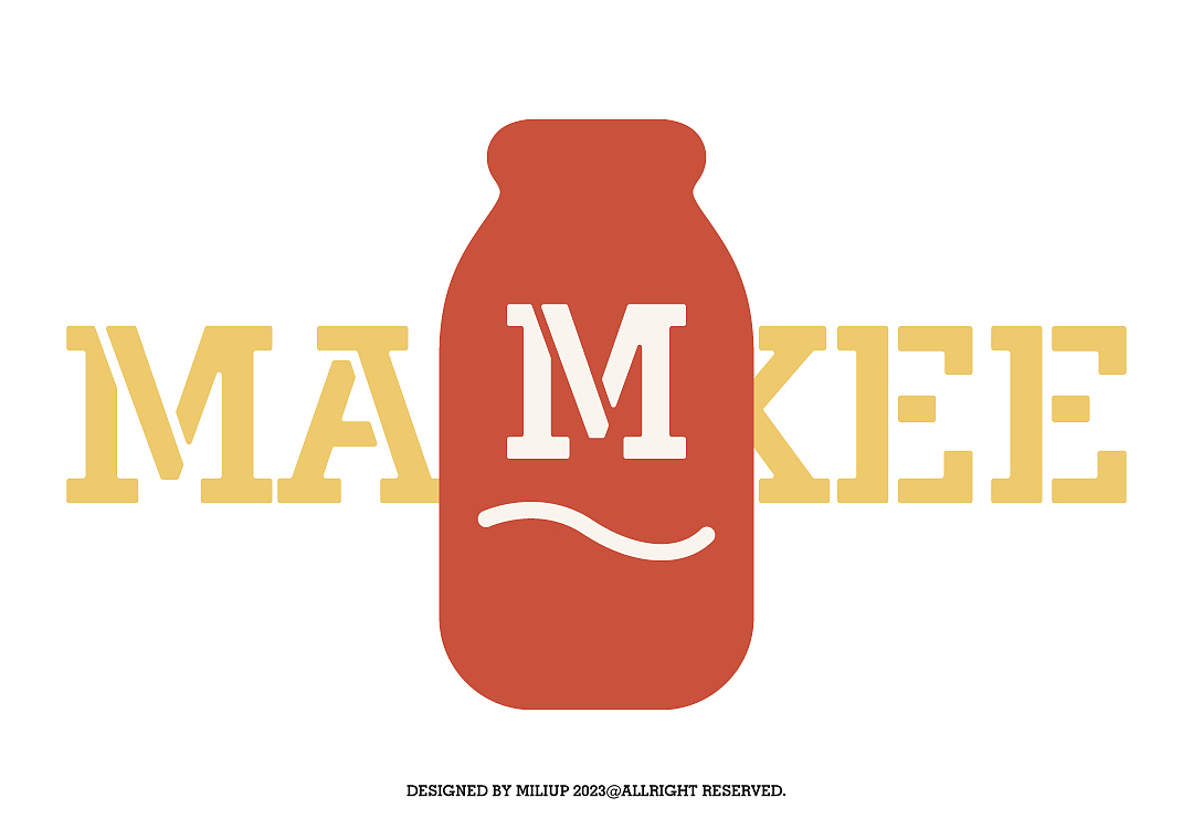 麦记牛奶公司1.0正牌广东糖水餐饮品牌设计奶茶饮品