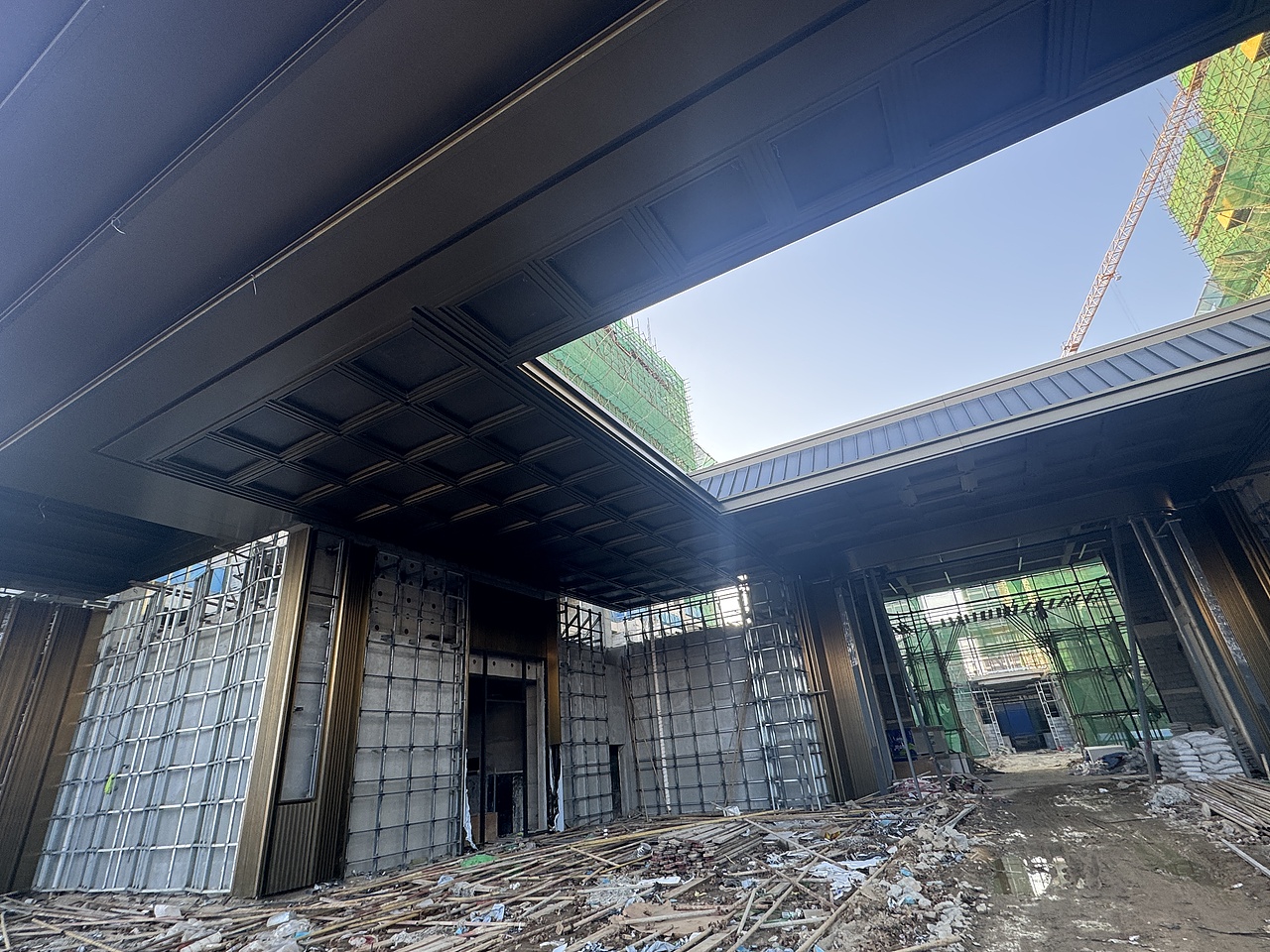 山东泰安恒地天悦小区园林景观工程