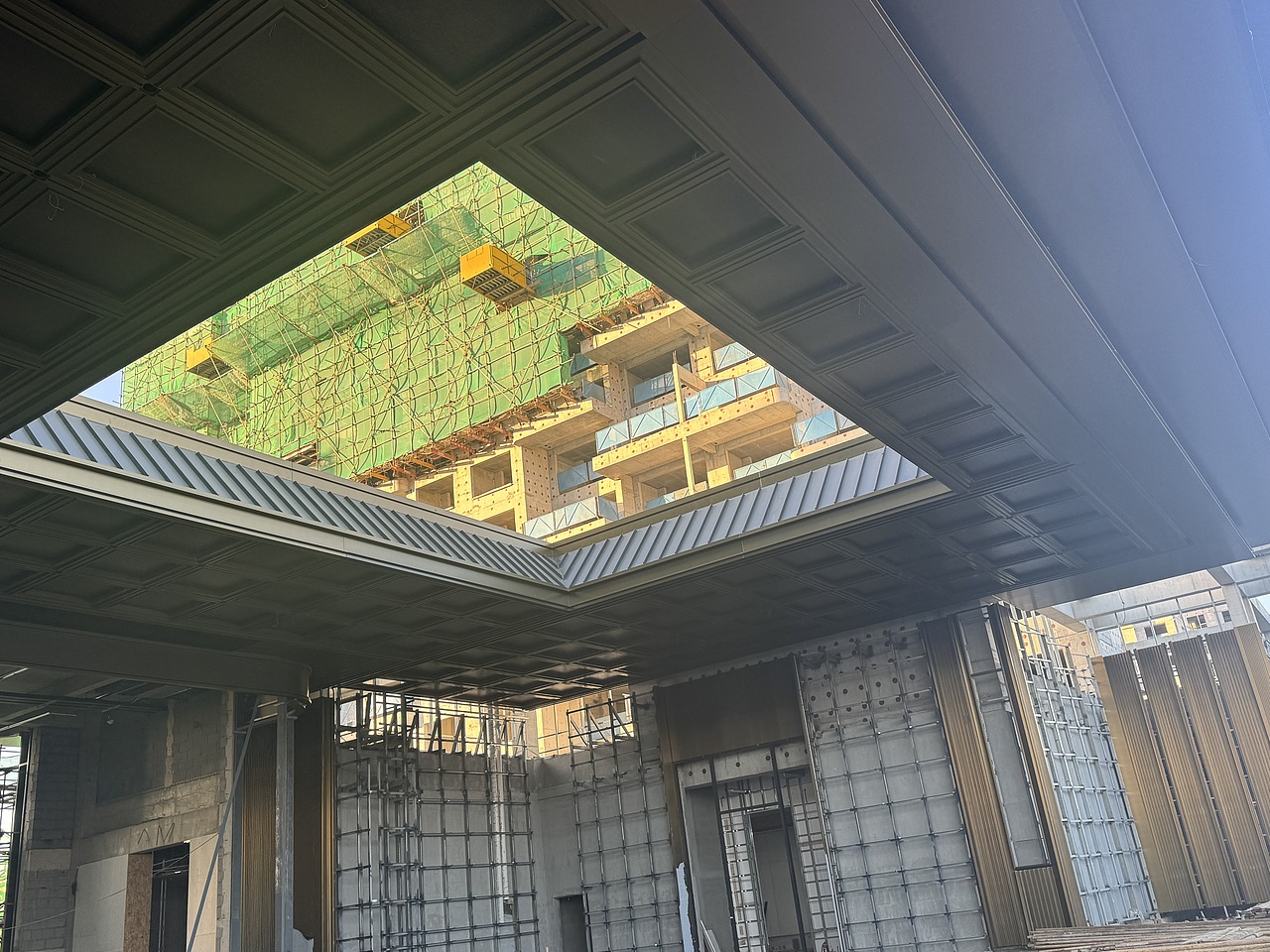 山东泰安恒地天悦小区园林景观工程