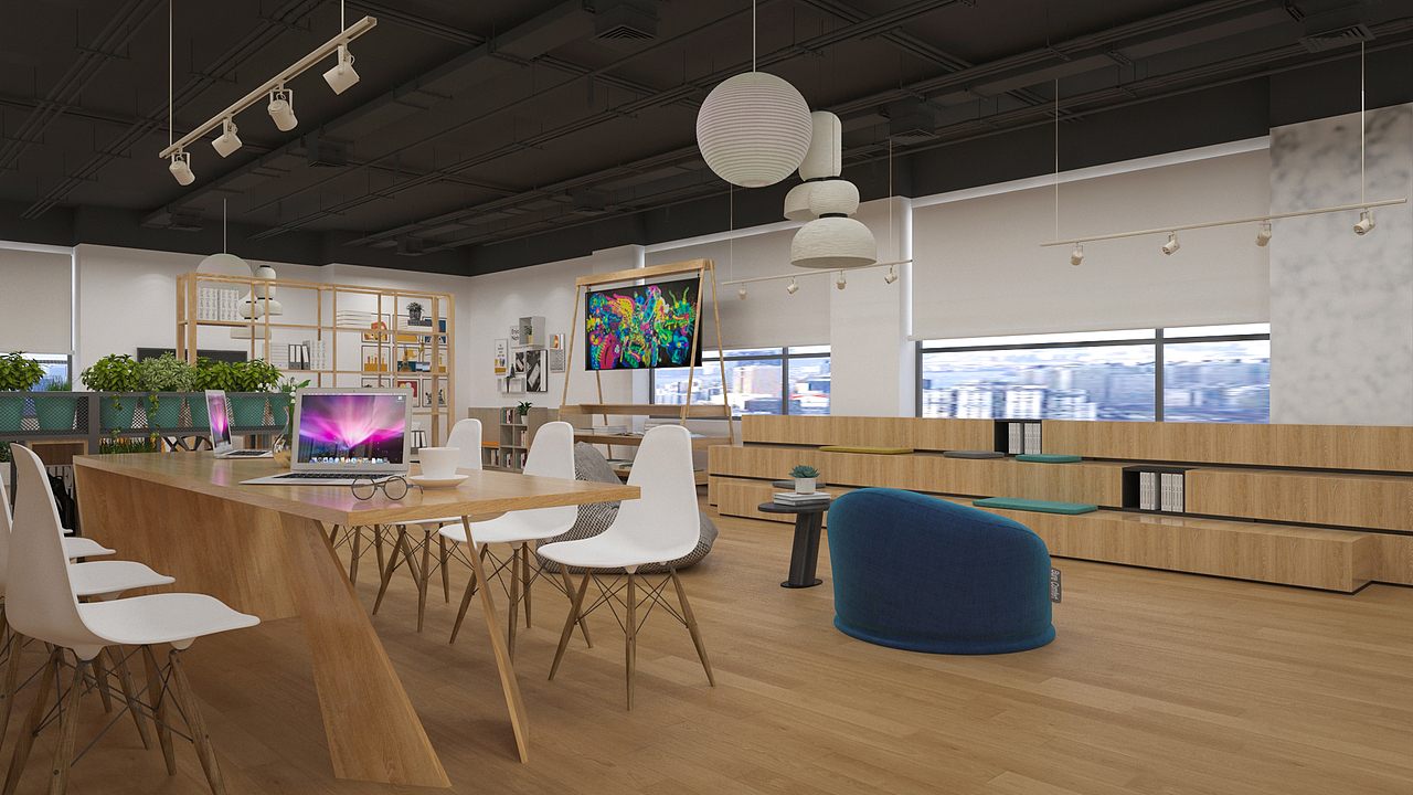 漕河泾开发区共创空间设计（图ZMzk5NDQ0OTcy） - 商业空间设计 - 站酷设计师燕子屋原创素材 - 站酷ZCOOL