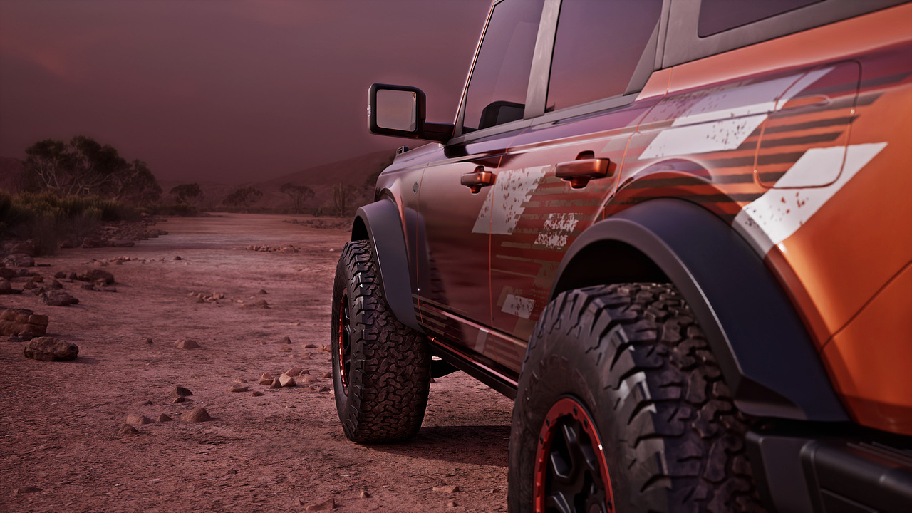 福特烈马动画渲染