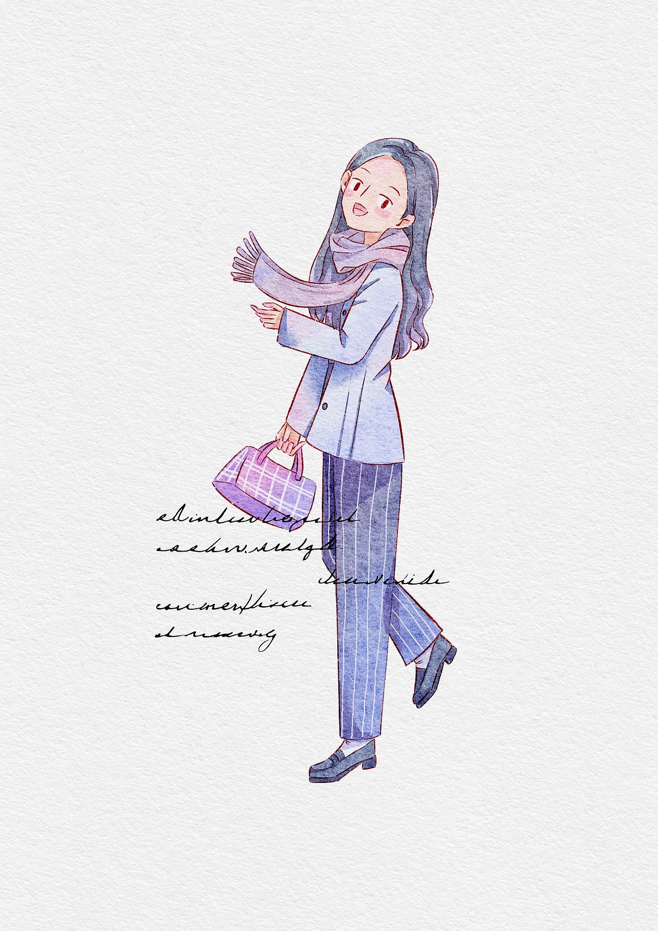 水彩人物合集9张