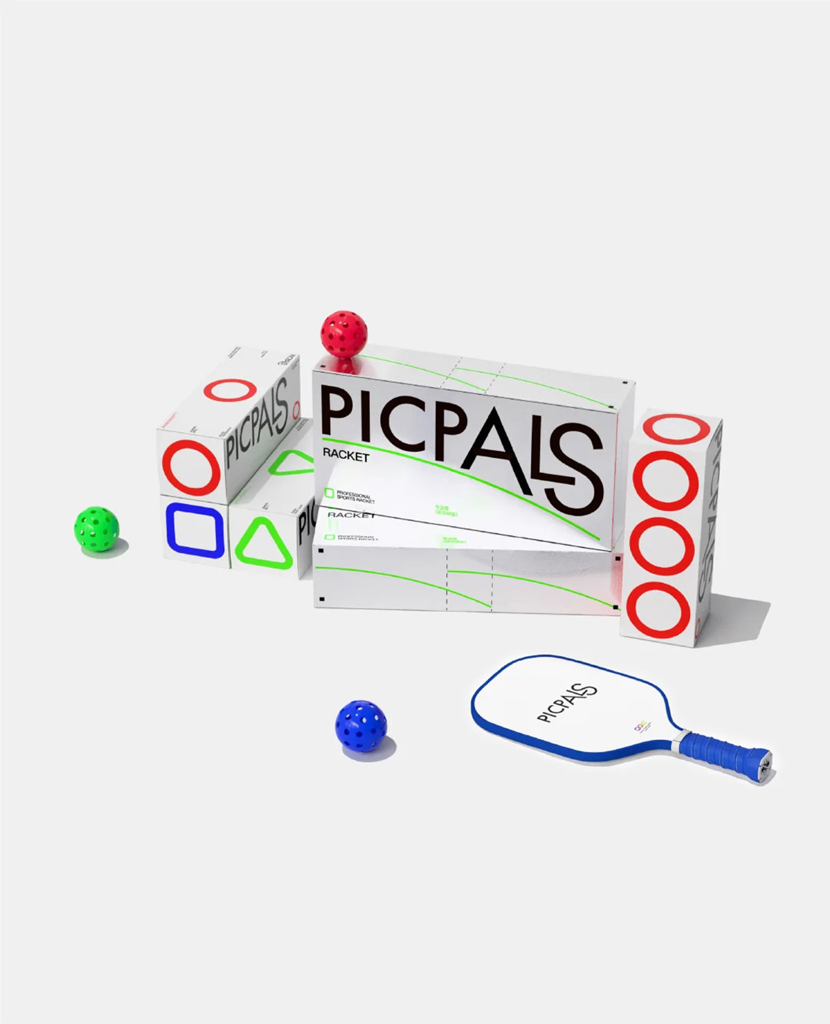 “游戏感”就是运动的内核-PICPALS 海外匹克球品牌设计｜365天的好设计 NO.140（图ZMTUzMDE2MTI=） - 观点 - 站酷设计师365天的好设计原创素材 - 站酷ZCOOL