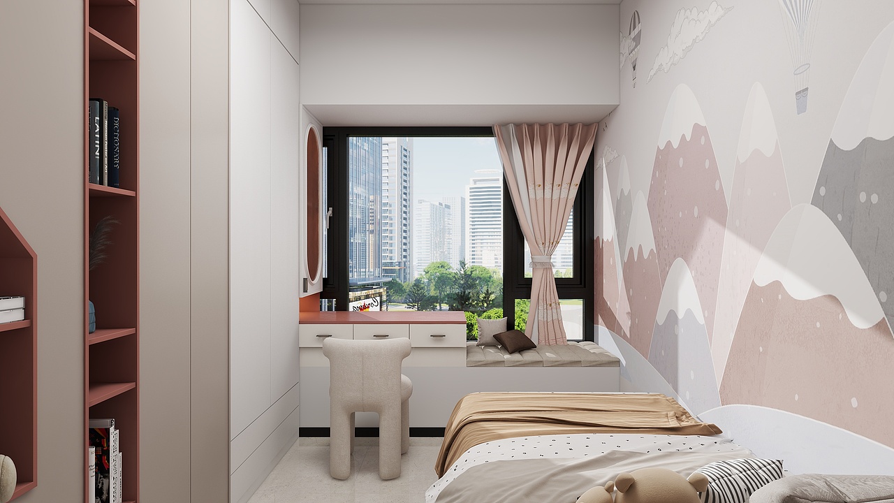 和悦滨江|三房两厅|室内设计|软装|定制|