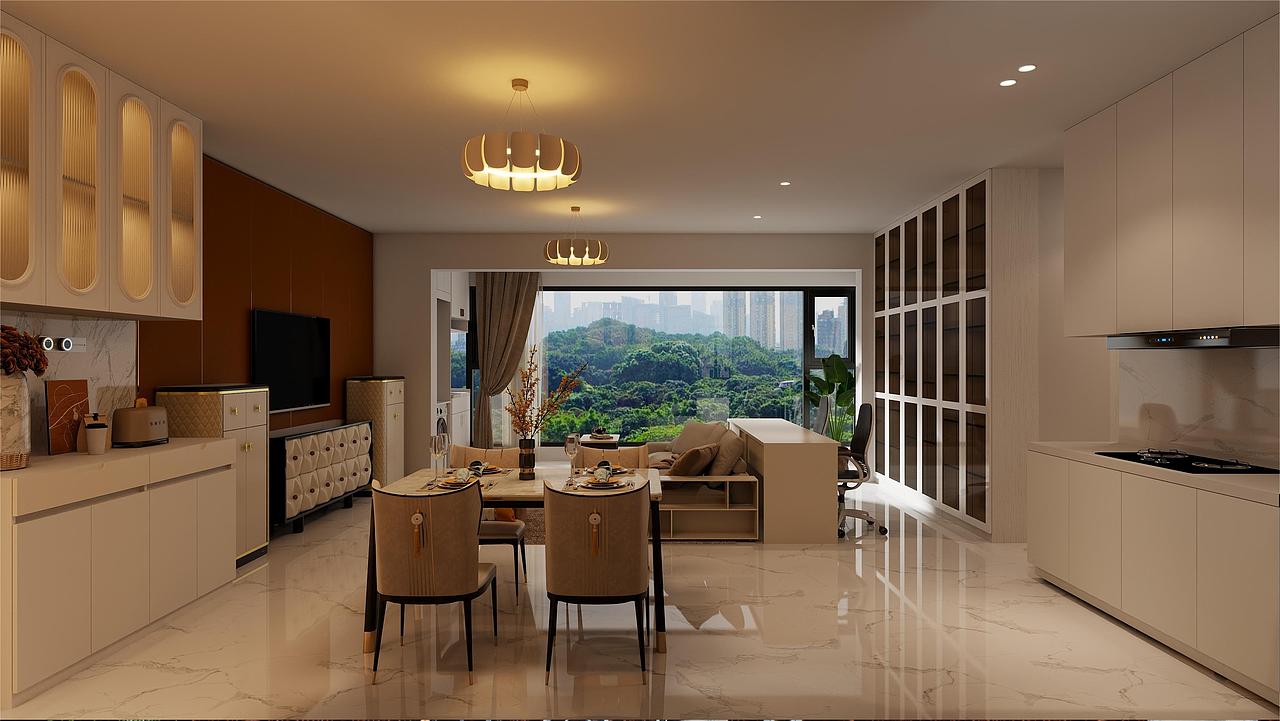 和悦滨江|三房两厅|室内设计|软装|定制|