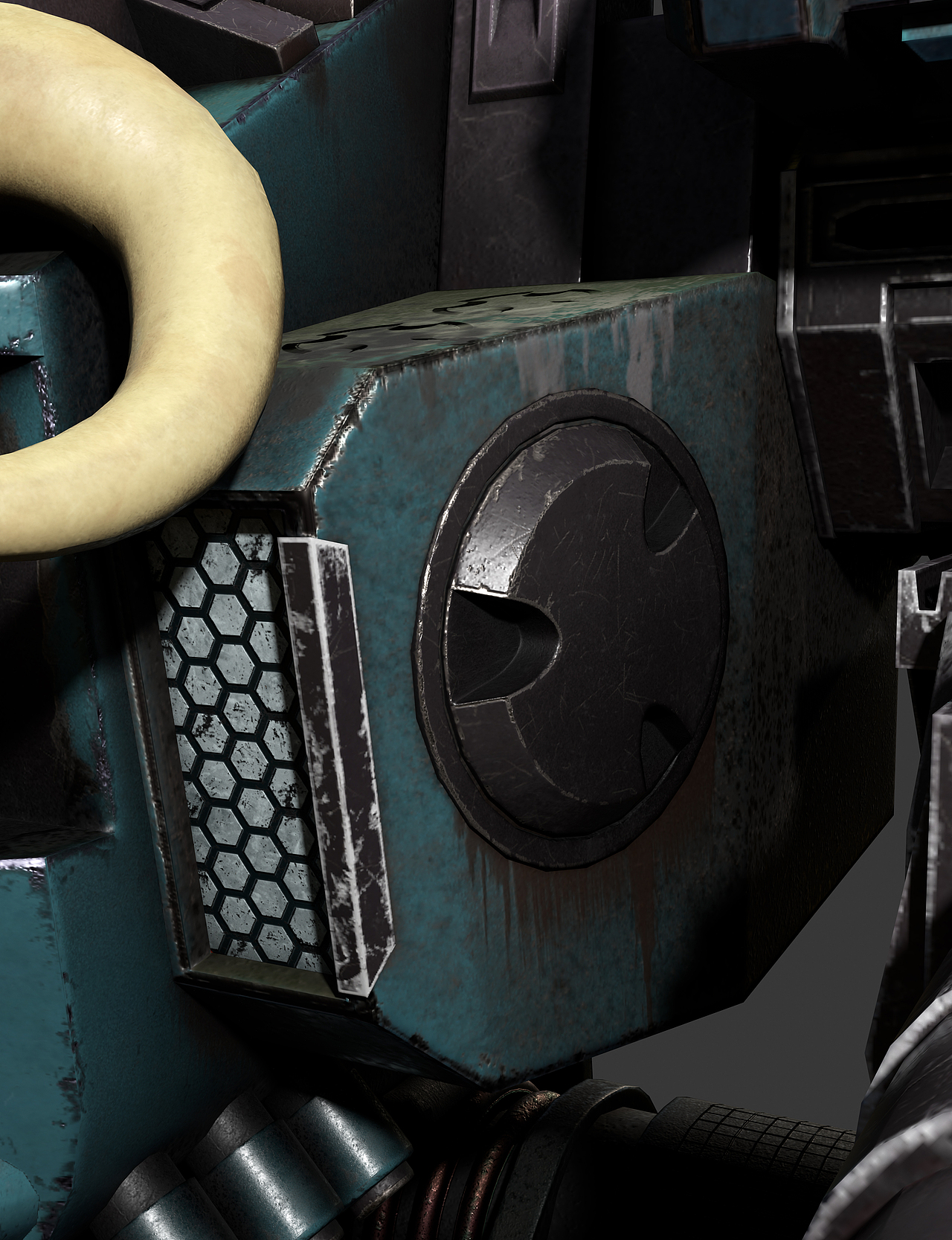 魔牛-次时代硬表面机甲载具建模（图ZMzk5NDU0MjMy） - 机械/交通 - 站酷设计师零二一021原创素材 - 站酷ZCOOL