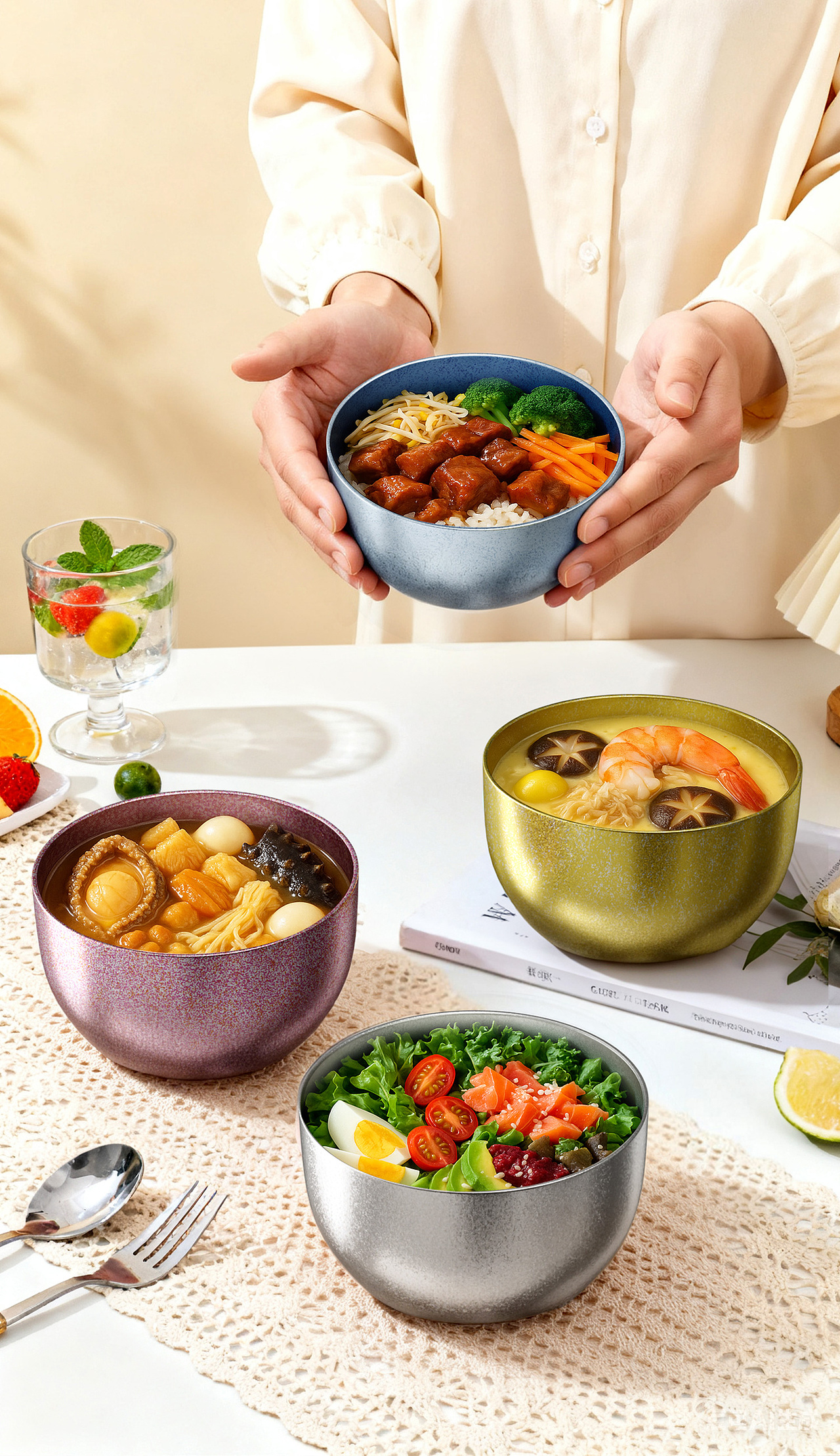 钛餐具渲染（图ZMzk5NDU2MDM2） - 产品 - 站酷设计师XIANYUAI原创素材 - 站酷ZCOOL