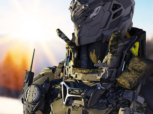 《士兵》硬表面原创概念