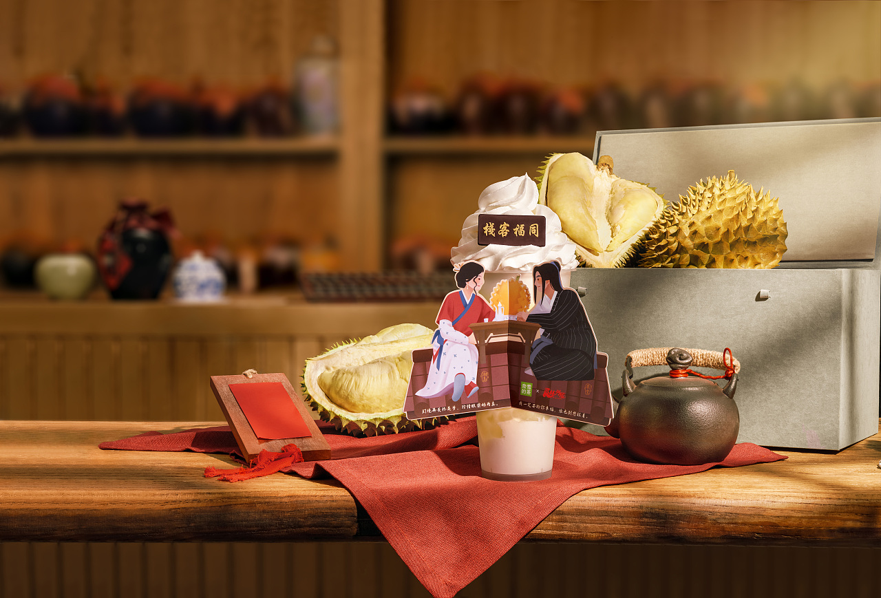 茶饮联名摄影 | 奈雪的茶×武林外传×春生生画（图ZMzk5NDc3Nzg4） - 美食摄影 - 站酷设计师春生生画原创素材 - 站酷ZCOOL