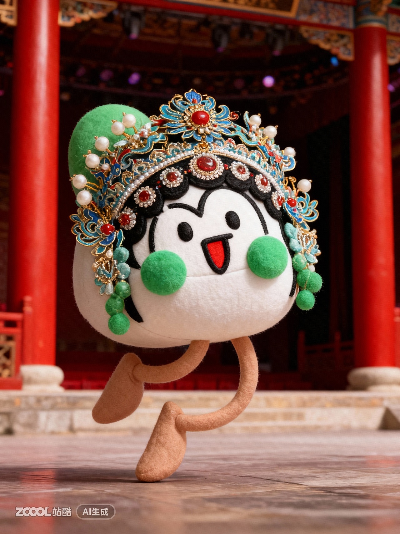 《现在就出发》IP角色 POHA换新衣（图ZMzk5NDgyMTQw） - AI作品 - 站酷设计师好彩Kaii原创素材 - 站酷ZCOOL