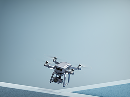 一组无人机场景渲染图