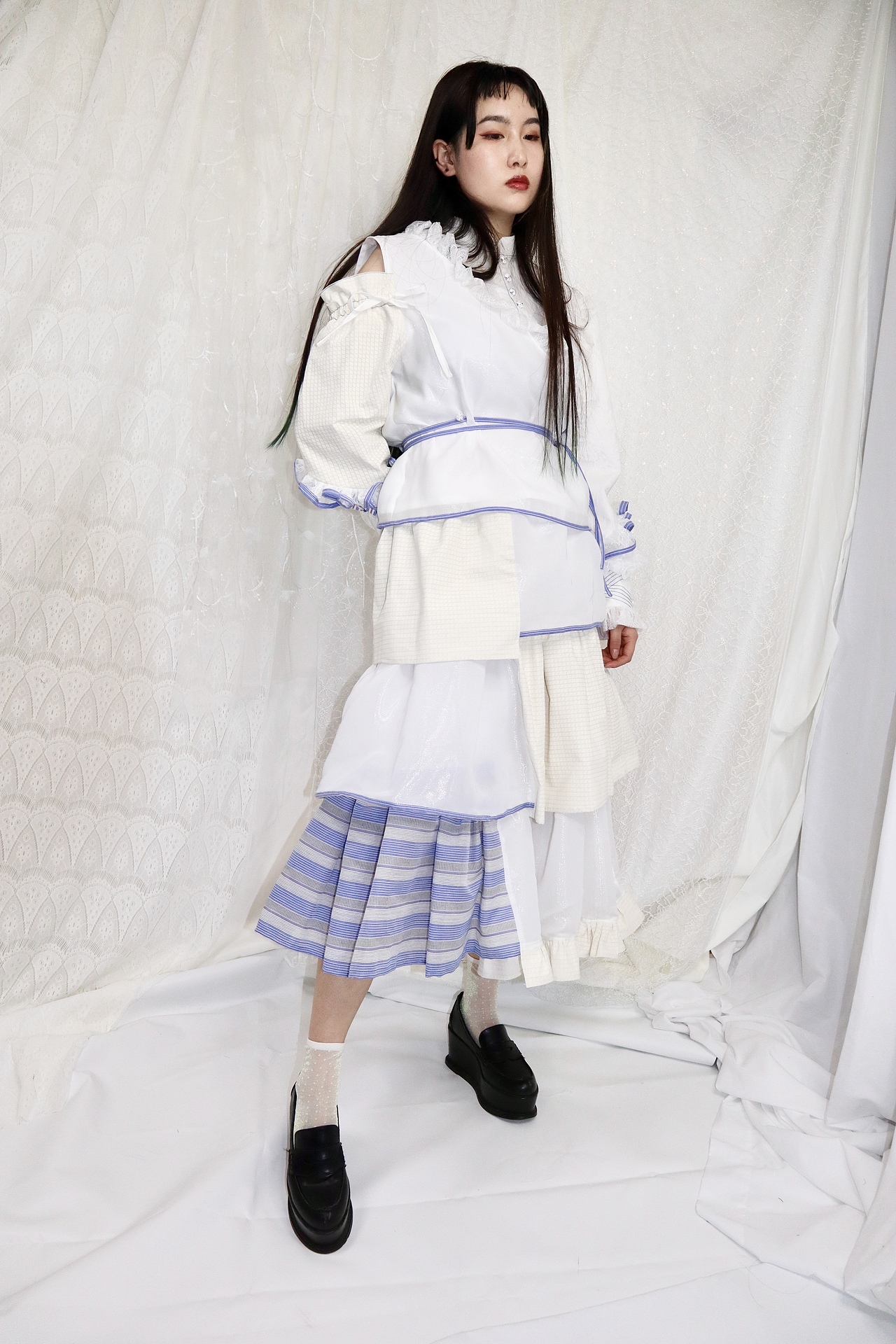 原创立体褶皱set up