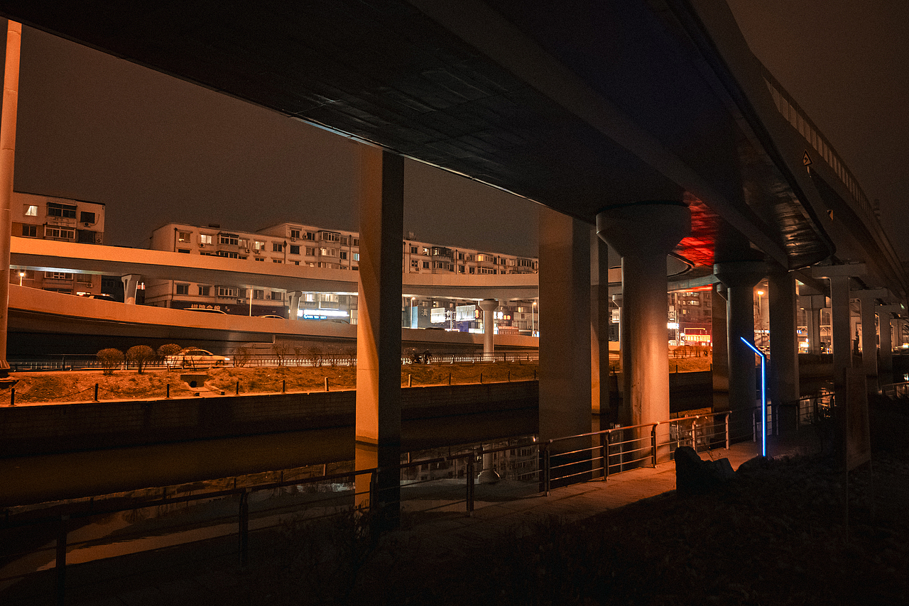 2025_11_25 秋 滂江街,冬季夜色很冷,灯光却很暖。