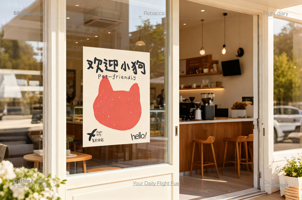 飞行日记咖啡品牌设计（图ZMzk5NDkwODgw） - Logo - 站酷设计师野莓Lab原创素材 - 站酷ZCOOL