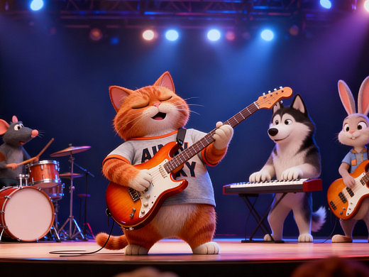 Jacky猫的摇滚现场