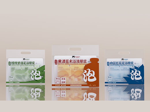 东方有方 | 养生足浴液包装设计