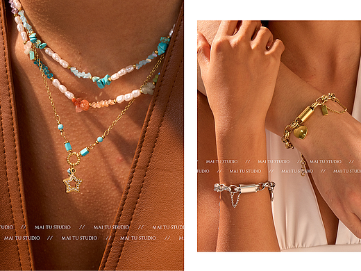 希音丨跨境饰品丨项链丨外贸首饰丨不锈钢饰品丨麦图