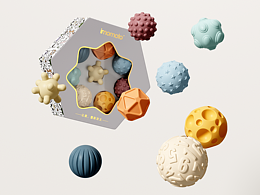 imomoto感触球 | C4D+OC | 三维建模