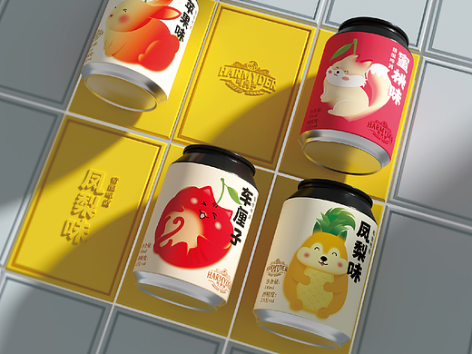 这个狐狸精灵，抵挡的住吗？---啤酒包装设计