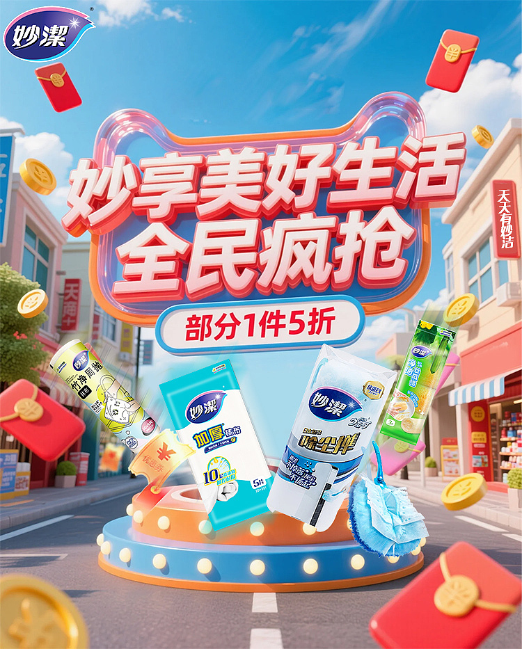 快销类促销海报（图ZMzk5NTIwODIw） - 电商 - 站酷设计师蓝色换日线原创素材 - 站酷ZCOOL