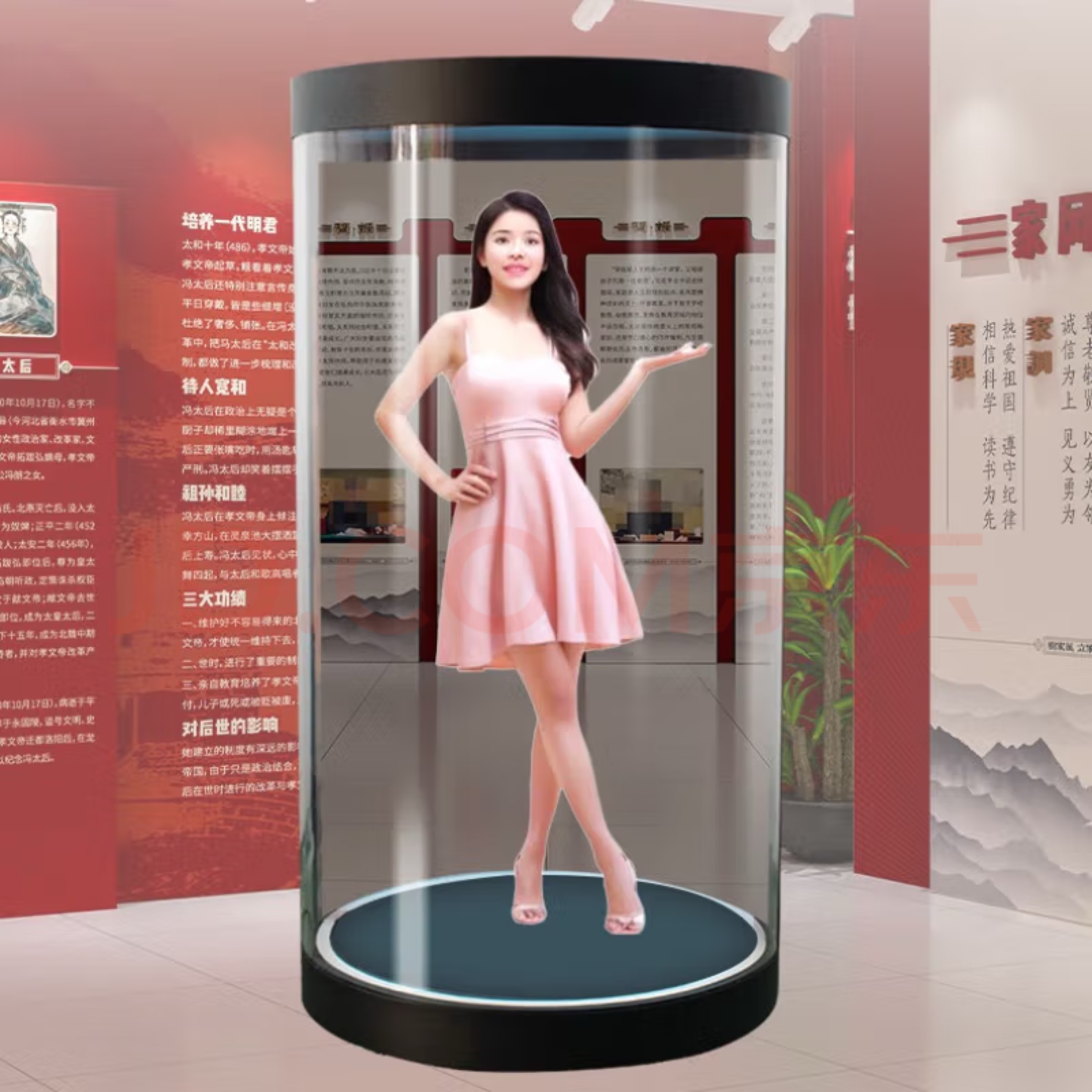 全息投影数字人与全息舱技术场景应用方案（简易版）（图ZMTUzMDY4NDg=） - 观点 - 站酷设计师蚁利科技原创素材 - 站酷ZCOOL