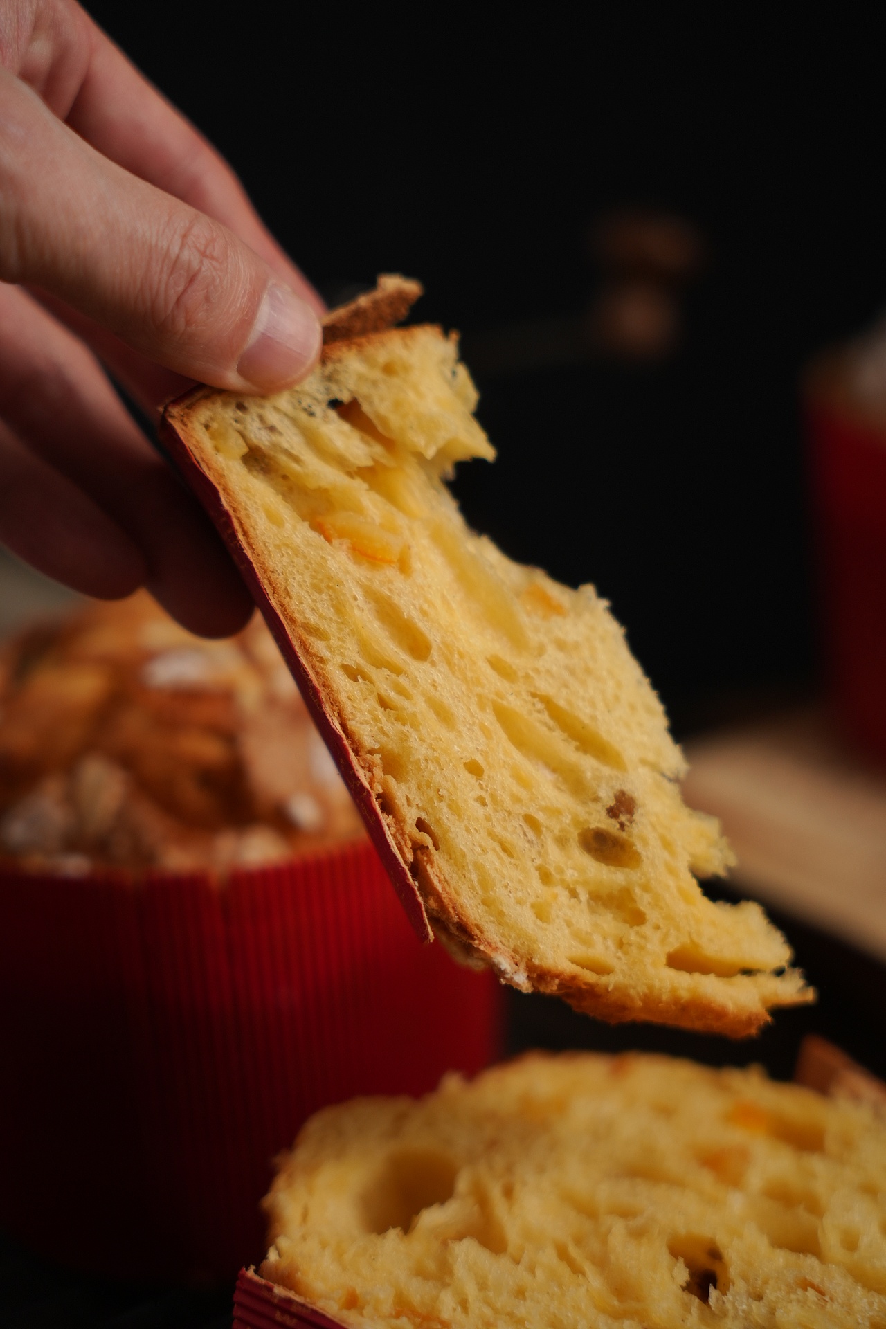 潘纳托尼和国王饼拍摄