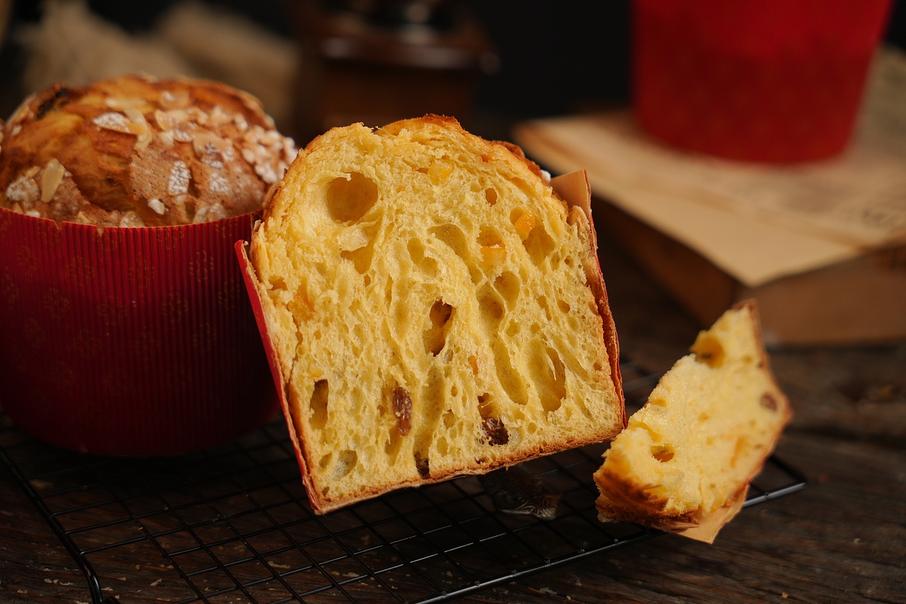 潘纳托尼和国王饼拍摄