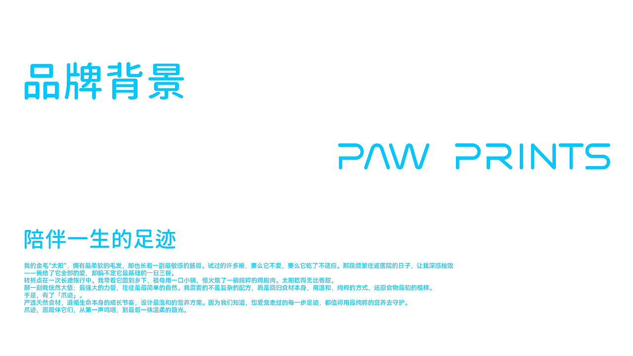 PAWPRINTS 品牌全案设计
