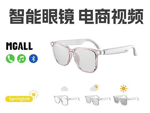 智能眼镜：海外短视频电商视频