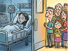 漫画戳哭女人:宁要俩儿子,只因懂女儿的疼