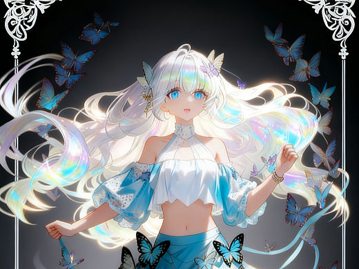 AI人物角色立绘