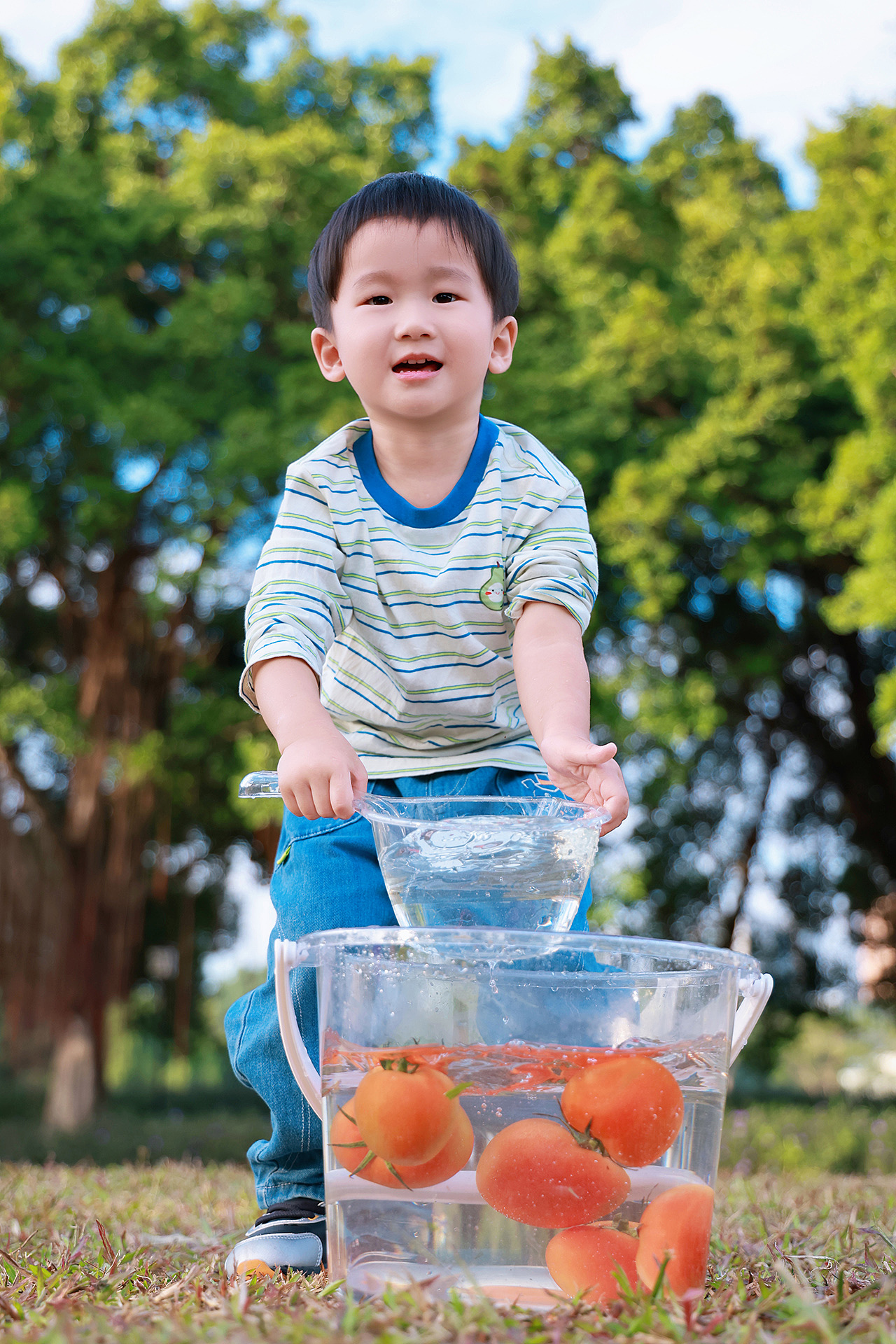 阳光下的童年 深圳户外儿童写真
