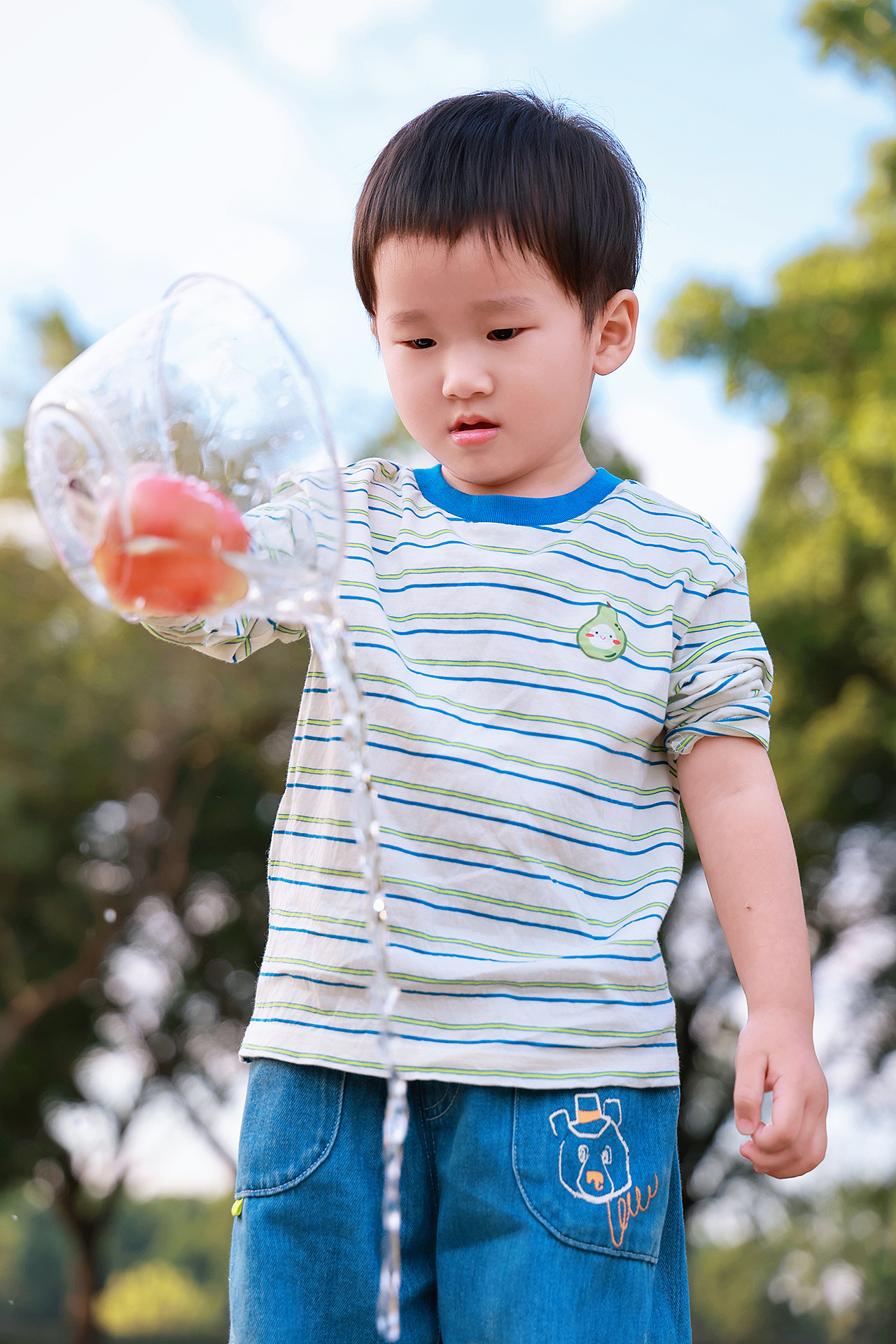 阳光下的童年 深圳户外儿童写真