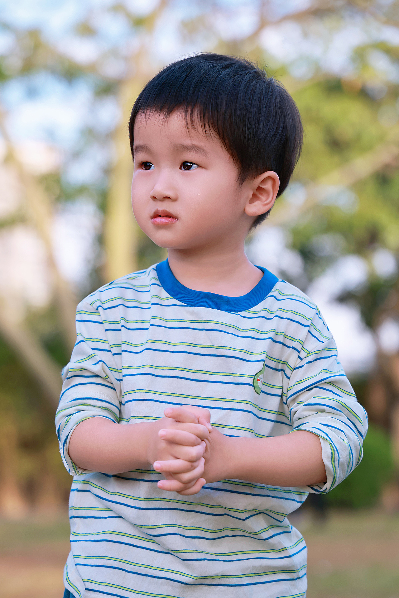 阳光下的童年 深圳户外儿童写真