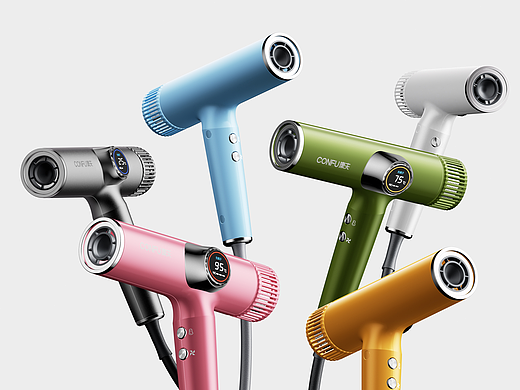 吹风机产品动画