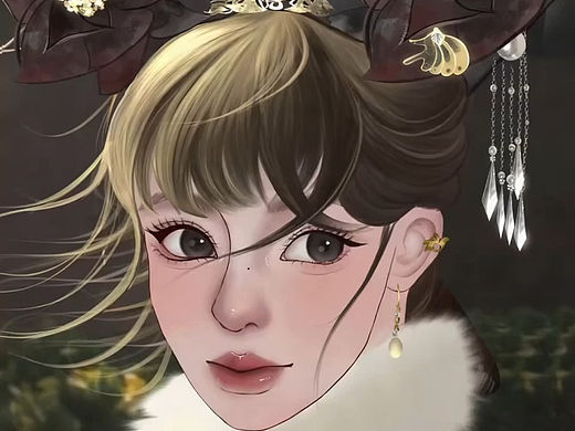 板绘半厚涂头像～