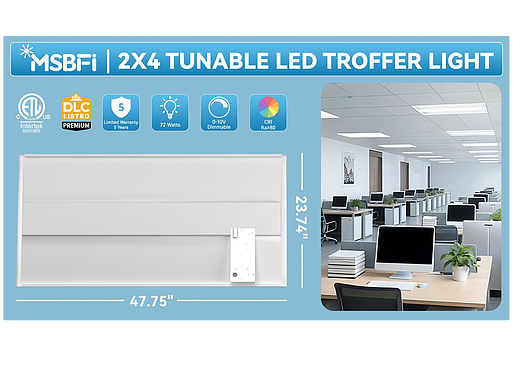 亚马逊 LED TROFFER LIGHT 