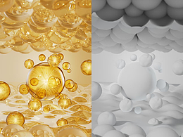 三维各个场景的产品渲染出图