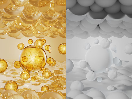 三维各个场景的产品渲染出图