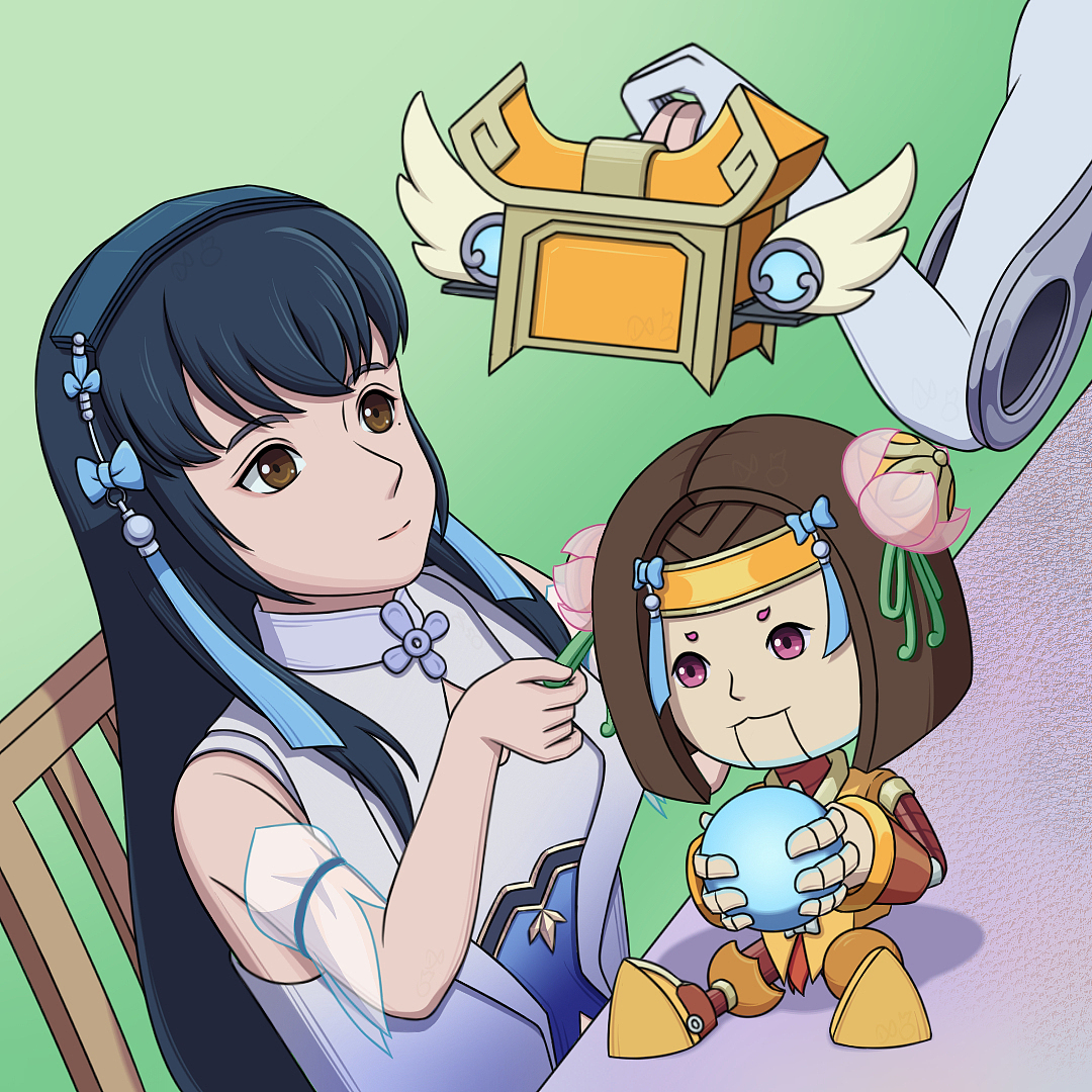 西施姐姐的装扮日常（图ZMzk5NTU4NjI0） - 绘画 - 站酷设计师摸鱼的小鲁班原创素材 - 站酷ZCOOL