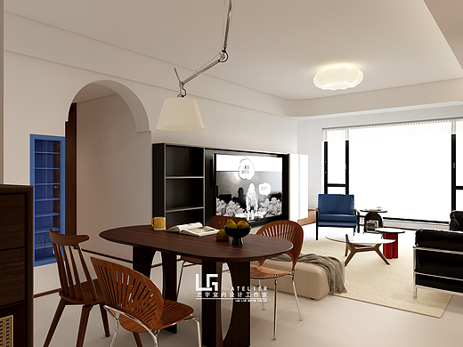 之宇设计丨当「复古魂」遇上极简壳，家秒变治愈剧场