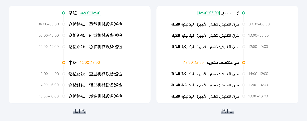 阿拉伯语RTL设计浅谈
